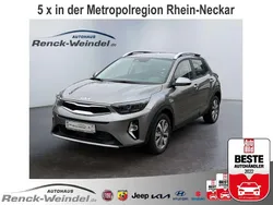 Grau Gebraucht 2024 Kia Stonic Vision SUV | 20.289 € (Etwas zu teuer)
