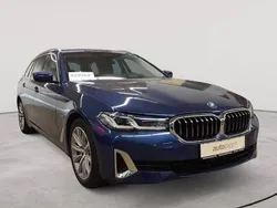 Phytonicblau metallic Gebraucht 2021 BMW 530e Luxury Line Kombi | 32.990 € (Superpreis)