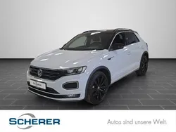 White silver metallic schwarz (metallic) Gebraucht 2022 VW T-Roc Sportline SUV | 30.600 € (Guter Preis)