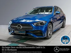 Blau Gebraucht 2024 Mercedes C300e AMG Limousine | 53.750 € (Fairer Preis)