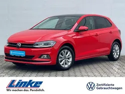 Rot Gebraucht 2021 VW Polo Highline Kleinwagen | 18.290 € (Fairer Preis)