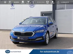 Blau (raceblau metallic) met. Gebraucht 2023 Skoda Octavia Style Kombi | 26.680 € (Guter Preis)