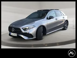 Metalliclack mountaingrau Gebraucht 2024 Mercedes A180 AMG Limousine | 32.789 € (Fairer Preis)