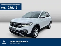 Pure white Gebraucht 2021 VW T-Cross Style SUV | 19.990 € (Guter Preis)