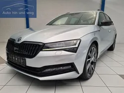 Brilliantsilber metallic Gebraucht 2021 Skoda Superb SportLine Kombi | 24.800 € (Fairer Preis)