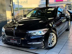 Schwarz ii/bonnet fluid black Gebraucht 2018 BMW 520 Kombi | 19.999 € (Guter Preis)