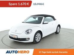 Weiß Gebraucht 2015 VW Beetle Design Cabrio | 14.320 € (Guter Preis)