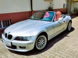 Silber Gebraucht 2001 BMW Z3 Sport Line Cabrio | 17.999 € (Etwas zu teuer)
