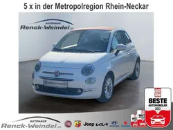 Gelato weiss) (weiss Gebraucht 2016 Fiat 500C Lounge Cabrio | 10.889 € (Etwas zu teuer)