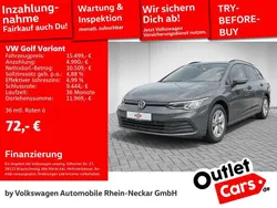 Grau Gebraucht 2021 VW Golf VIII Life Kombi | 15.499 € (Fairer Preis)