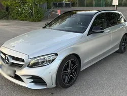 Silber Gebraucht 2020 Mercedes C220 AMG Kombi | 27.500 € (Fairer Preis)