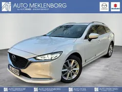 Weiß Gebraucht 2023 Mazda 6 Exclusive-Line Kombi | 33.990 € (Fairer Preis)