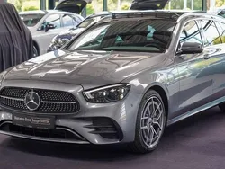 Grau Gebraucht 2021 Mercedes E450 AMG line Kombi | 43.990 € (Guter Preis)