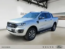 Silber ((374) polarsilber metallic) (metallic) Gebraucht 2023 Ford Ranger Wildtrack Abholung | 46.710 € (Fairer Preis)