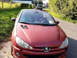 Rot Gebraucht 2004 Peugeot 206 CC Cabrio | 1.000 € (Superpreis)