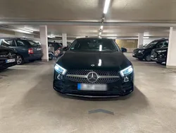 Schwarz Gebraucht 2018 Mercedes A220 AMG line Limousine | 22.000 € (Fairer Preis)