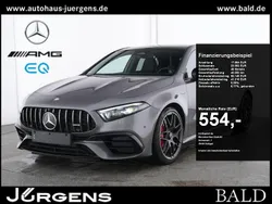 Grau metalliclack mountaingrau Gebraucht 2024 Mercedes A45 AMG AMG Limousine | 58.840 € (Fairer Preis)