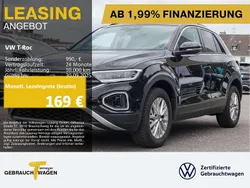 Schwarz Gebraucht 2024 VW T-Roc Life SUV | 22.190 € (Guter Preis)