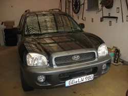 Schwarz Gebraucht 2004 Hyundai Santa Fe SUV | 3.999 € (Teuer)