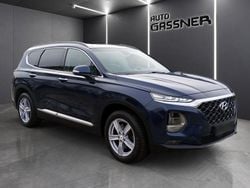 Blau Gebraucht 2019 Hyundai Santa Fe Premium SUV | 27.490 € (Etwas zu teuer)