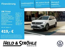 Weiß Neu 2025 VW T-Cross Life SUV | 34.255 € (Teuer)
