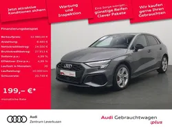 Daytonagrau perleffekt Gebraucht 2022 Audi A3 Sportback e-tron S-Line Limousine | 32.980 €