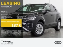 Schwarz Gebraucht 2024 VW T-Roc Life SUV | 22.680 € (Guter Preis)