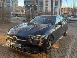 Schwarz Gebraucht 2023 Mercedes C300 AMG line Limousine | 40.000 € (Fairer Preis)