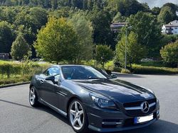 Grau Gebraucht 2013 Mercedes SLK250 AMG line Cabrio | 20.999 € (Fairer Preis)