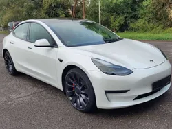Weiß Gebraucht 2023 Tesla Model 3 Performance Limousine | 42.600 € (Etwas zu teuer)