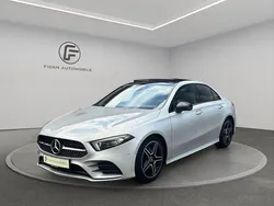 Silber Gebraucht 2021 Mercedes A200 AMG line Limousine | 27.990 € (Teuer)