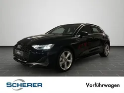 Schwarz Gebraucht 2025 Audi A3 Sportback Sport Limousine | 36.590 € (Fairer Preis)