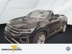 Schwarz Gebraucht 2024 VW T-Roc Cabriolet Style Cabrio | 26.570 € (Superpreis)