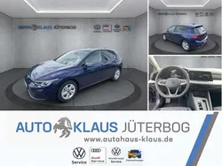 Atlantic blue (blau) Gebraucht 2023 VW Golf VIII Life Limousine | 27.950 € (Fairer Preis)