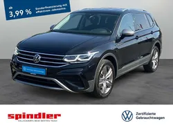 Deep black perleffekt Gebraucht 2022 VW Tiguan Allspace Elegance SUV | 35.480 € (Fairer Preis)