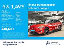 Kings red metallic/schwarz Gebraucht 2024 VW ID.7 GTX Limousine | 50.430 € (Teuer)