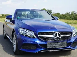 Blau Gebraucht 2017 Mercedes C180 Cabrio | 20.950 € (Guter Preis)