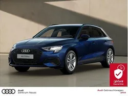 Blau Gebraucht 2024 Audi A3 Sportback e-tron Business Limousine | 32.450 € (Etwas zu teuer)