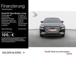 Taifungrau metallic Gebraucht 2021 Audi Q4 Sportback e-tron Ambiente SUV | 27.880 € (Superpreis)