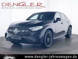 Schwarz Gebraucht 2024 Mercedes GLC300 AMG line Coupé | 67.390 € (Teuer)