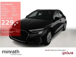 Schwarz Gebraucht 2024 Audi A3 Sportback S-Line Limousine | 34.350 € (Fairer Preis)