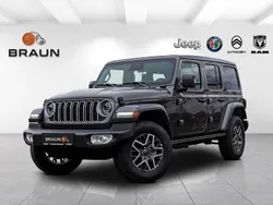 Grau Neu 2025 Jeep Wrangler Sahara SUV | 63.850 € (Fairer Preis)