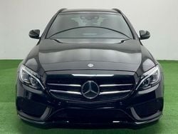 Schwarz Gebraucht 2017 Mercedes C400 AMG line Kombi | 24.990 € (Guter Preis)