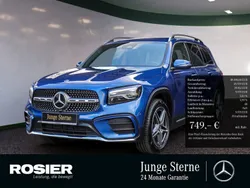 Blau / spektralblau (metallic) Gebraucht 2023 Mercedes GLB220 AMG SUV | 49.890 € (Etwas zu teuer)