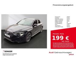 Mythosschwarz metallic Gebraucht 2022 Audi A3 S-Line Limousine | 28.950 € (Etwas zu teuer)