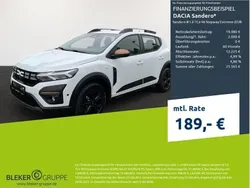 Arktisweiß Neu 2025 Dacia Sandero Extreme Kleinwagen | 21.480 € (Fairer Preis)