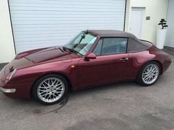 Rot metallic Gebraucht 1997 Porsche 993 Cabrio | 89.900 € (Fairer Preis)