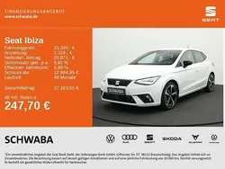 Nevada weiß metallic Gebraucht 2023 Seat Ibiza FR Limousine | 23.190 € (Fairer Preis)