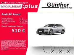 Florettsilber metallic Gebraucht 2024 Audi A6 S-Line Kombi | 55.400 €