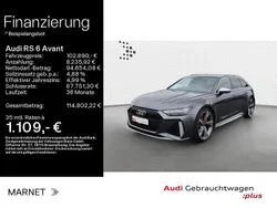 Daytonagrau perleffekt Gebraucht 2023 Audi RS6 Sport Kombi | 102.890 € (Superpreis)